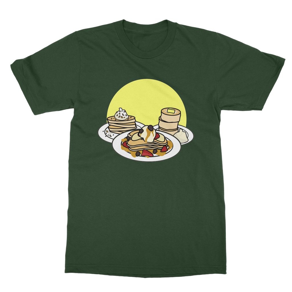 Pancake T-Shirt (Foodie Collection, Big Print)