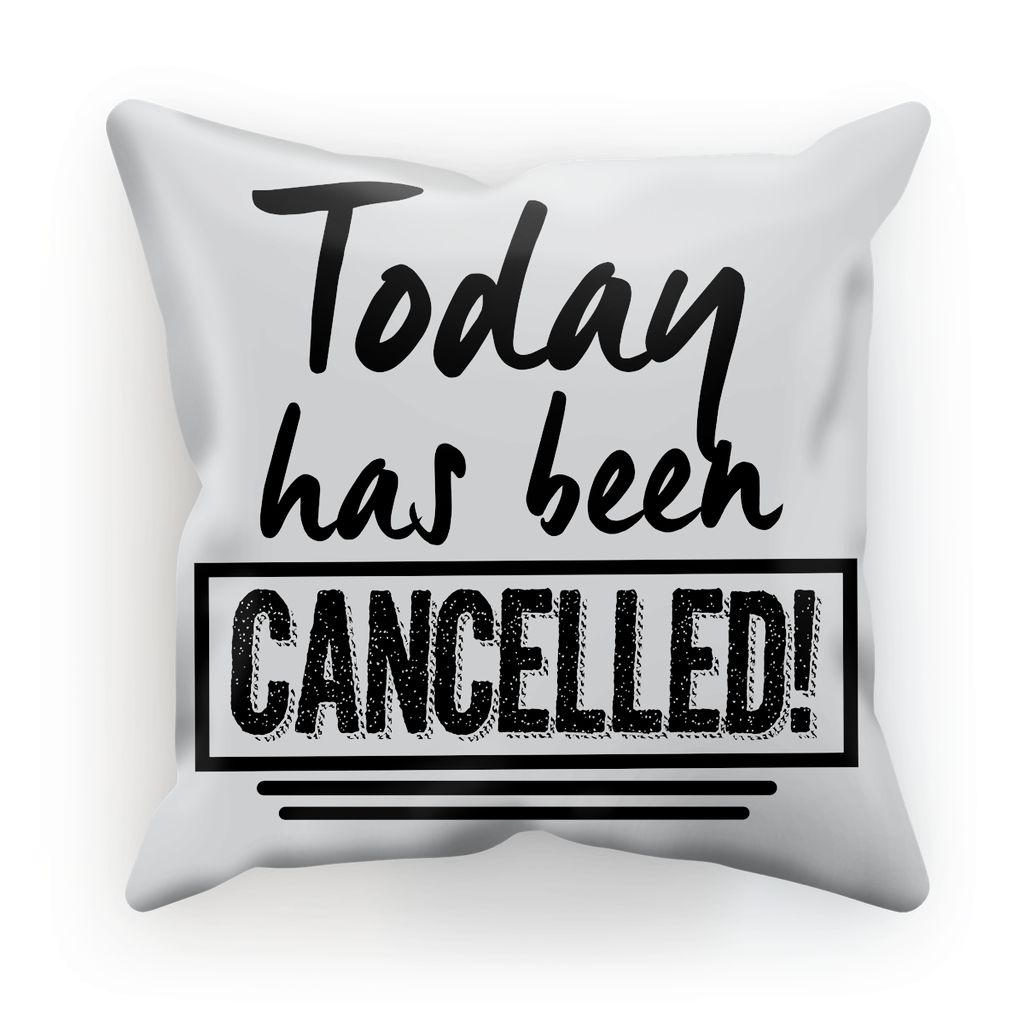 Today has been cancelled Cushion