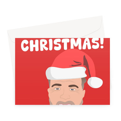 This Is My Idea Of A Very Nice Christmas Gary Barlow Fan Funny Meme Music Greeting Card