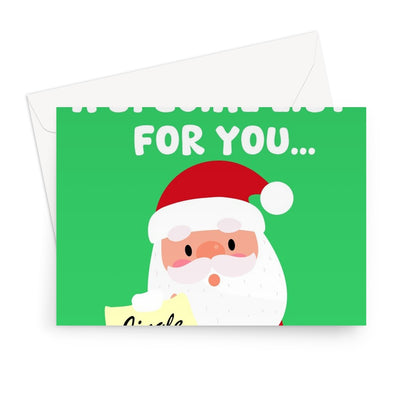 Santa Has A Special List For You (Jingle Bellend List) Funny Cheeky Christmas Rude Greeting Card