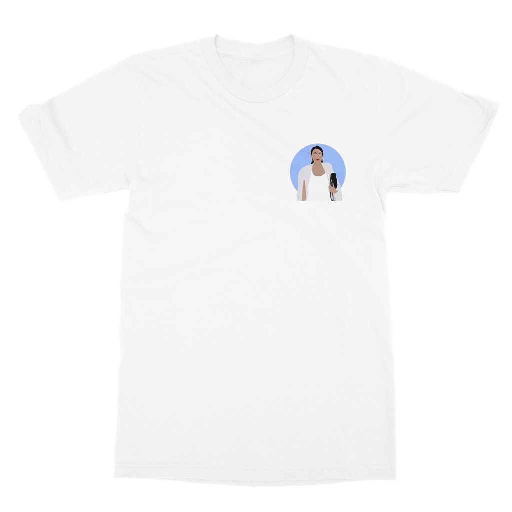 Cultural Icon Apparel - Alexandria Ocasio-Cortez (AOC) T-Shirt (Left-Breast Print)