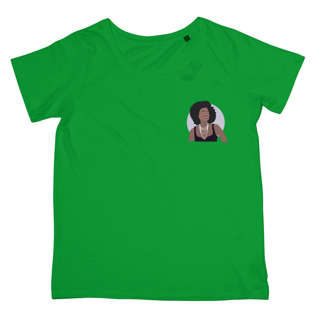 Viola Davis T-Shirt (Hollywood Icon Collection, Women's Fit, Left-Breast Print)