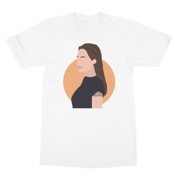 Angelina Jolie T-Shirt (Hollywood Icon Collection, Big Print)