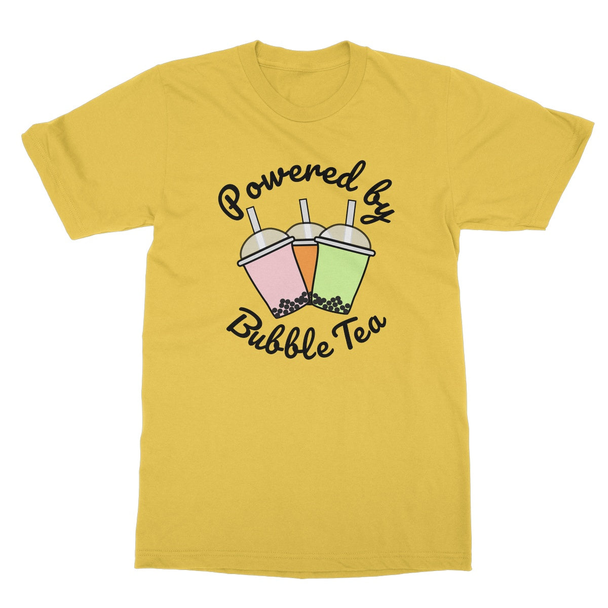 Powered By Bubble Tea T-Shirt (Foodie Collection)