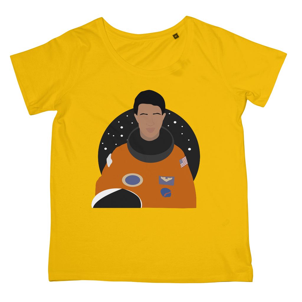 Mae C Jemison T-Shirt (Cultural Icon Collection, Women's Fit, Big Print)