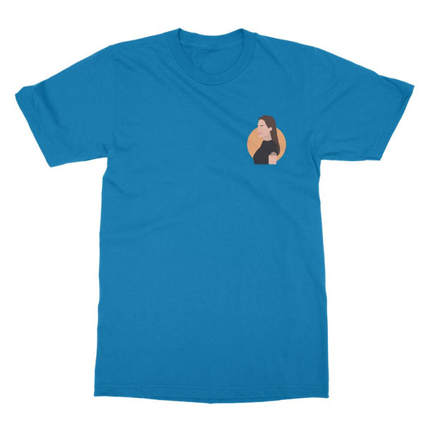 Angelina Jolie T-Shirt (Hollywood Icon Collection, Left-Breast Print)