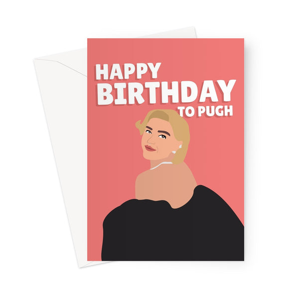 Happy Birthday To Pugh Funny Birthday Actress Actor Florence Pugh You Pun Movie Harry Styles Greeting Card