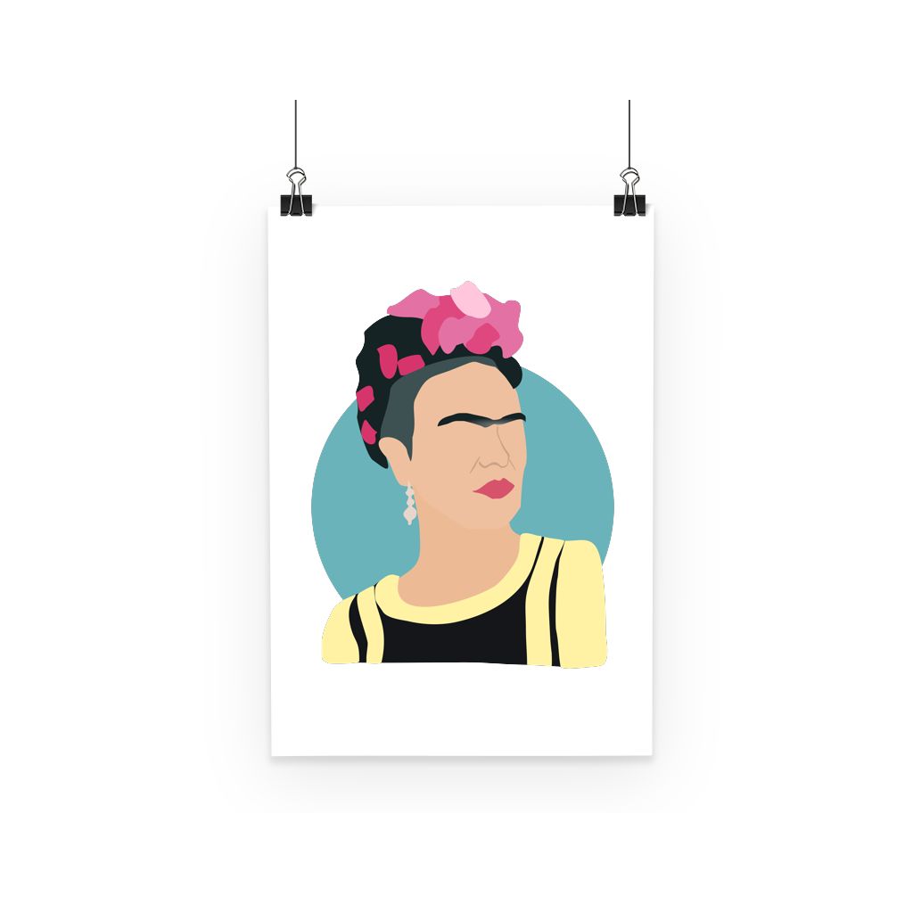 Cultural Icon Poster - Frida Kahlo