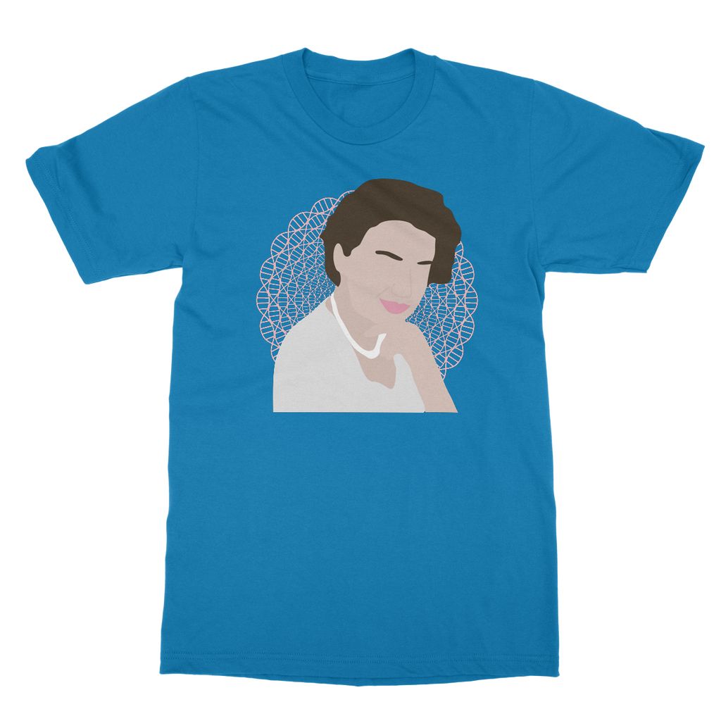 Rosalind Franklin T-Shirt (Cultural Icon Collection, Big Print)