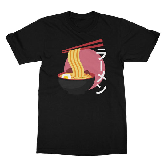 Foodie Collection Apparel - Ramen T-Shirt (Japan-Themed Apparel) Softstyle T-Shirt