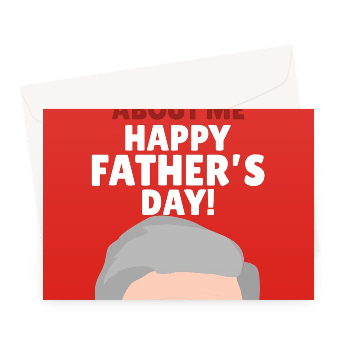 Thanks for Keir-ing About Me Happy Father's Day Keir Starmer Election UK Politics Dad Labour Greeting Card