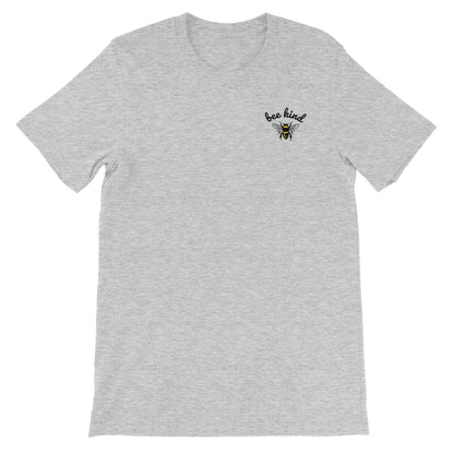 Bee Kind Left Breast BELLA and CANVAS Premium  Unisex Short Sleeve T-Shirt