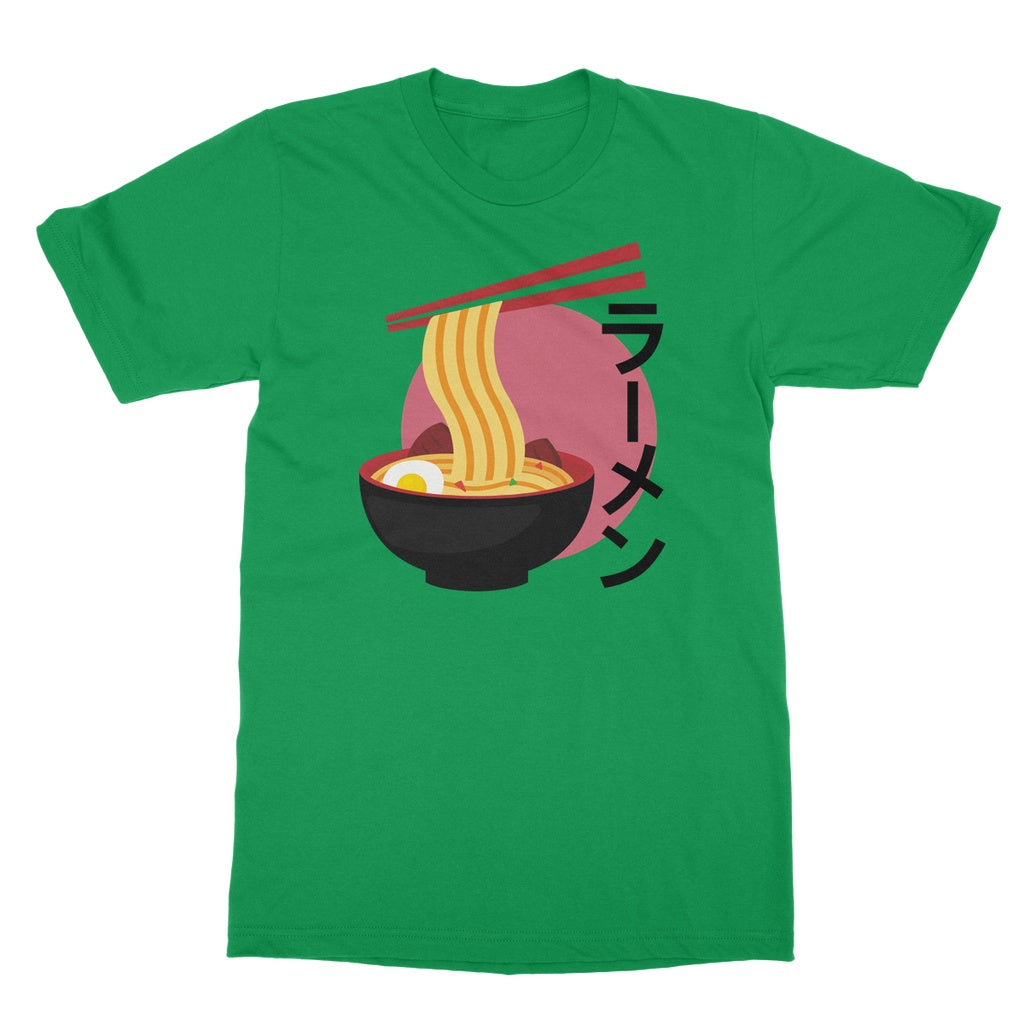 Foodie Collection Apparel - Ramen T-Shirt (Japan-Themed Apparel) Softstyle T-Shirt