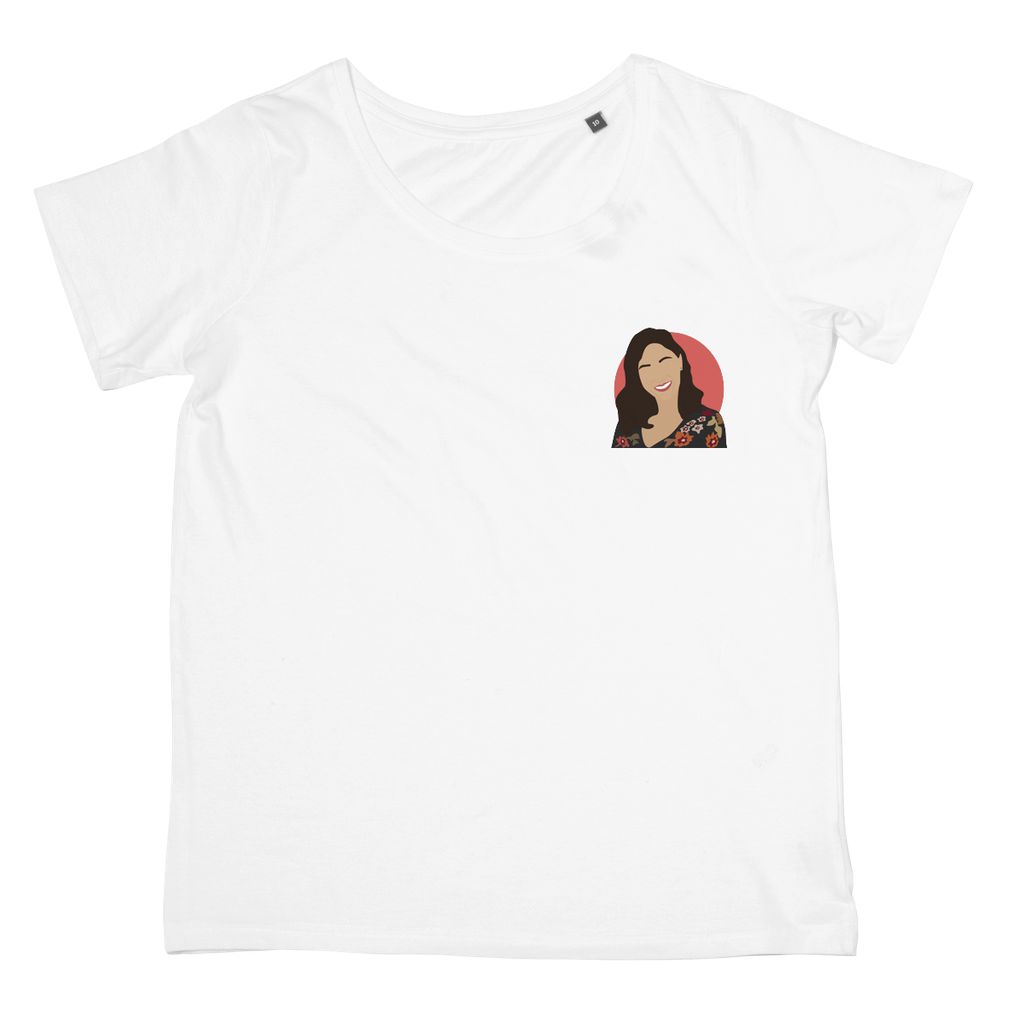 Hollywood Icon Apparel - Constance Wu Women's Fit T-Shirt (Left-Breast Print)