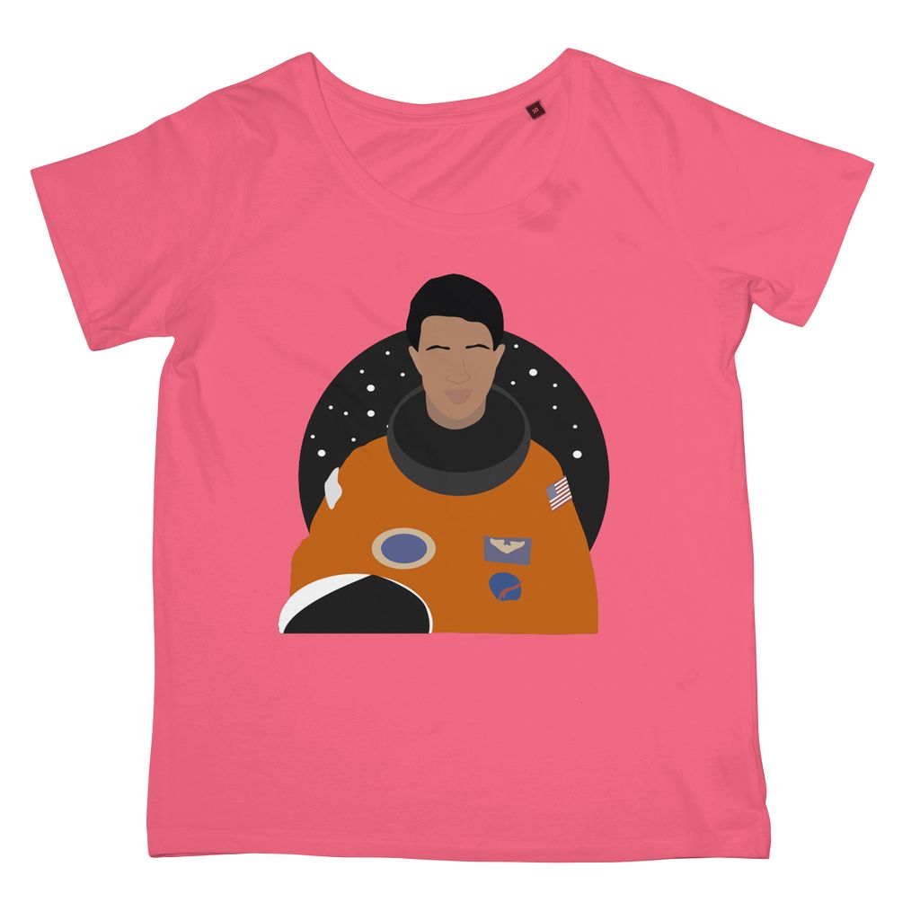 Mae C Jemison T-Shirt (Cultural Icon Collection, Women's Fit, Big Print)