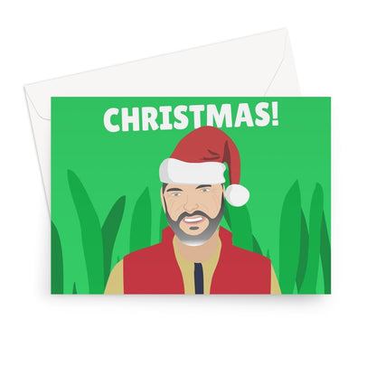 Fred Sirieix Have a Seriously Good Christmas Pun I'm a Celebrity Jungle Funny Greeting Card