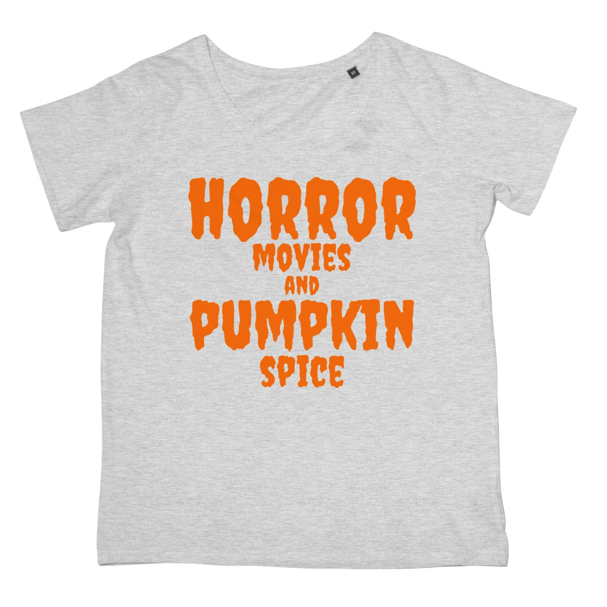 Halloween Apparel - Horror Movies and Pumpkin Spice  Women's Retail T-Shirt