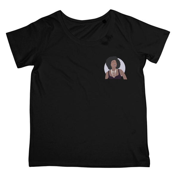 Viola Davis T-Shirt (Hollywood Icon Collection, Women's Fit, Left-Breast Print)