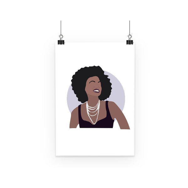 Hollywood Icon Poster - Viola Davis
