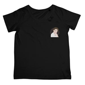 Rosalind Franklin T-Shirt (Cultural Icon Collection, Women's Fit, Left-Breast Print)