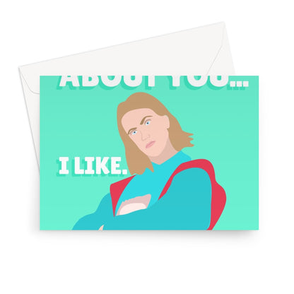 Everything About You... I Like Dadi Freya Eurovision Anniversary Birthday Funny Greeting Card