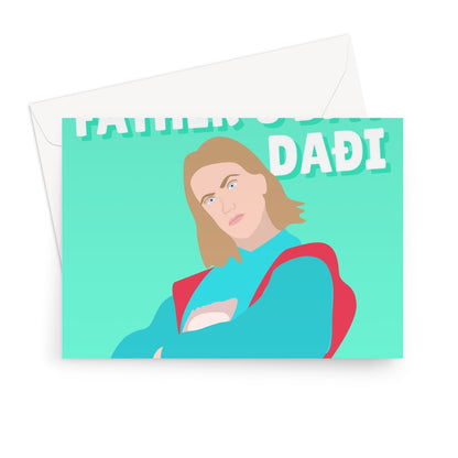 Happy Father's Day Dadi Funny Freya Eurovision Fan Dad Greeting Card