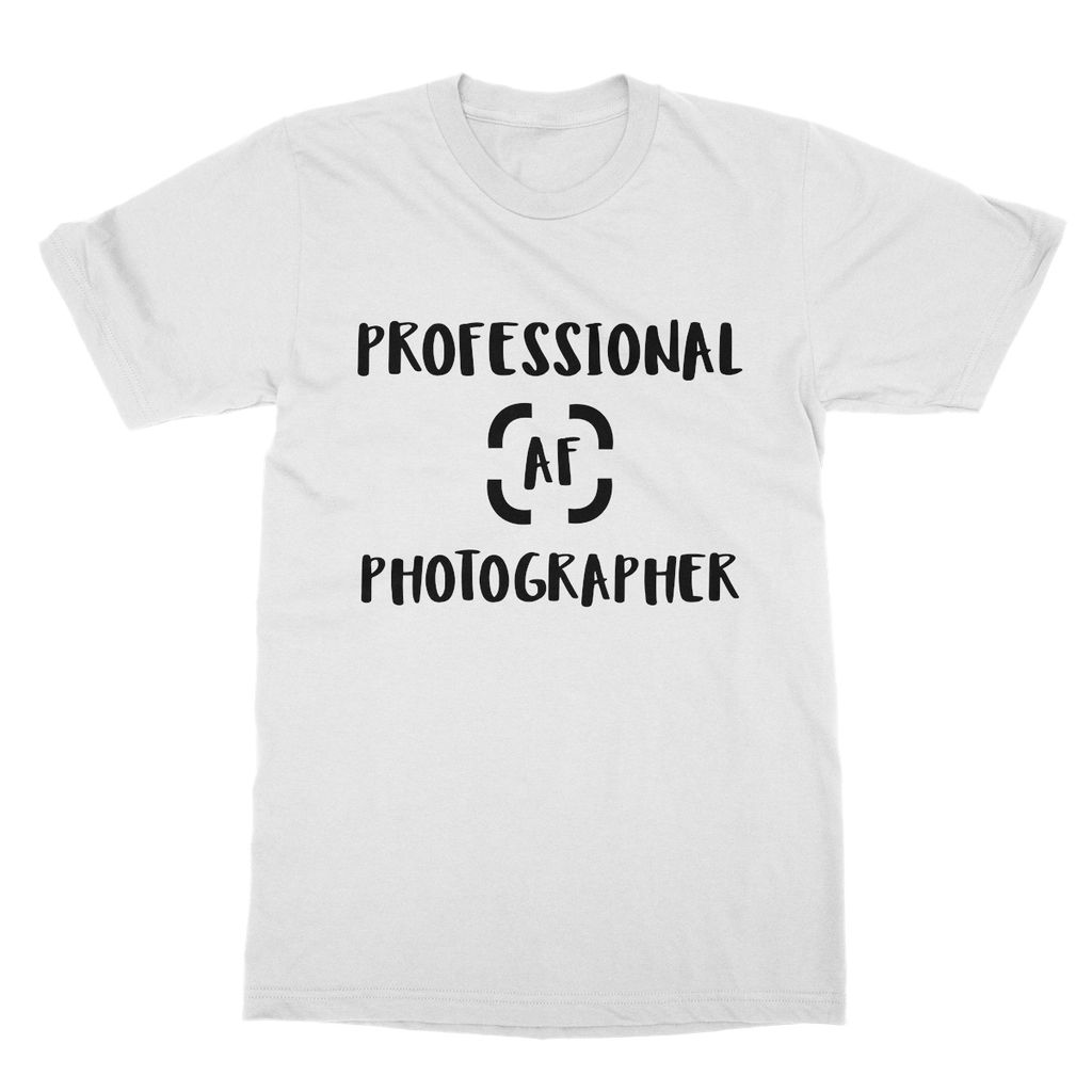 Professional AF Photographer T-Shirt (Travel Collection)