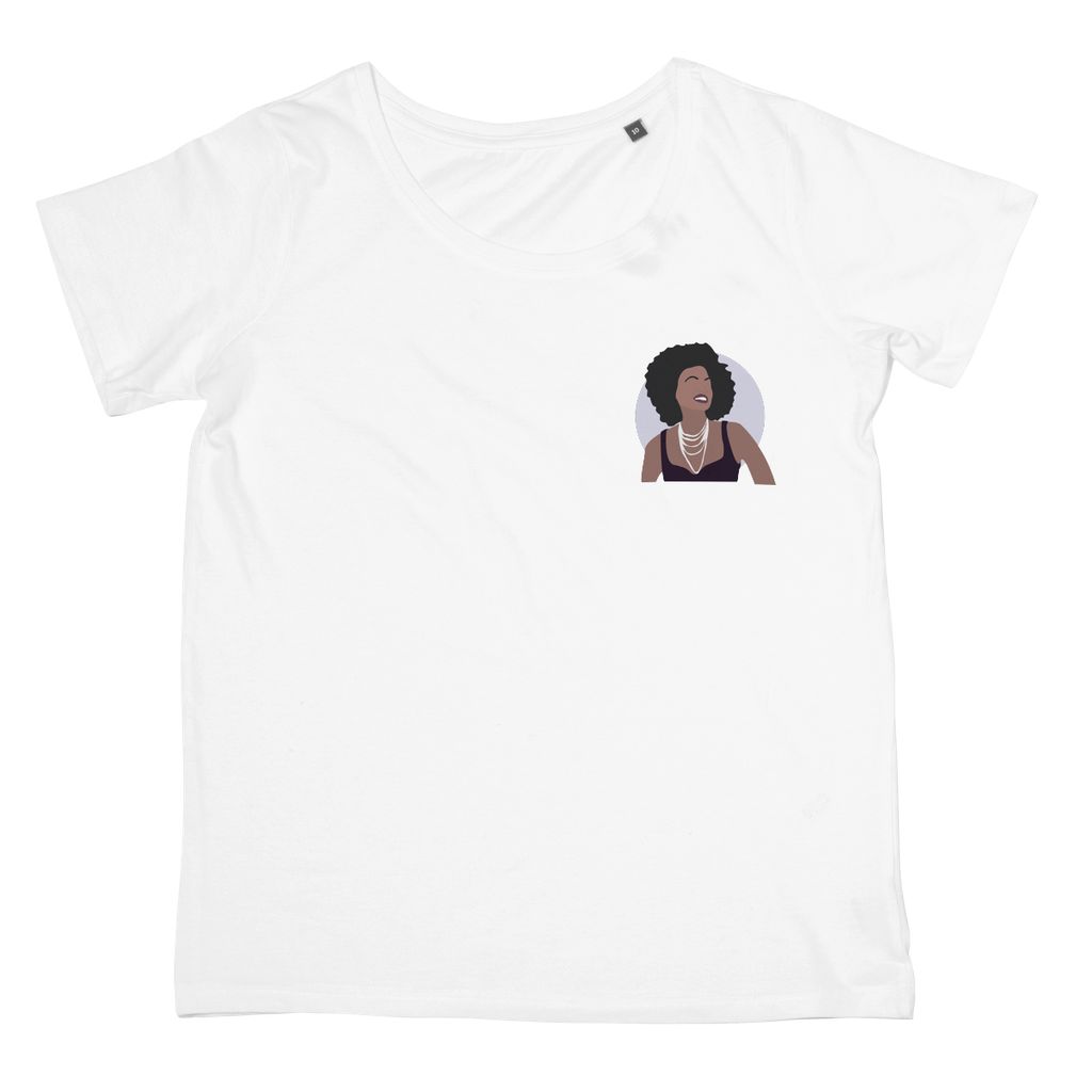 Viola Davis T-Shirt (Hollywood Icon Collection, Women's Fit, Left-Breast Print)