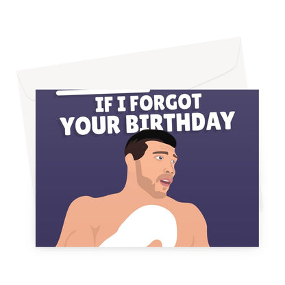 I Bet You'd Be FURYous If I Forgot Your Birthday Funny Tommy Fury Boxer Boxing Fan Jake Paul Pun Greeting Card