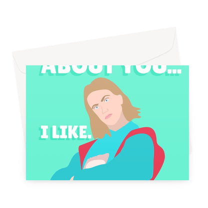 Everything About You... I Like Dadi Freya Eurovision Anniversary Birthday Funny Greeting Card