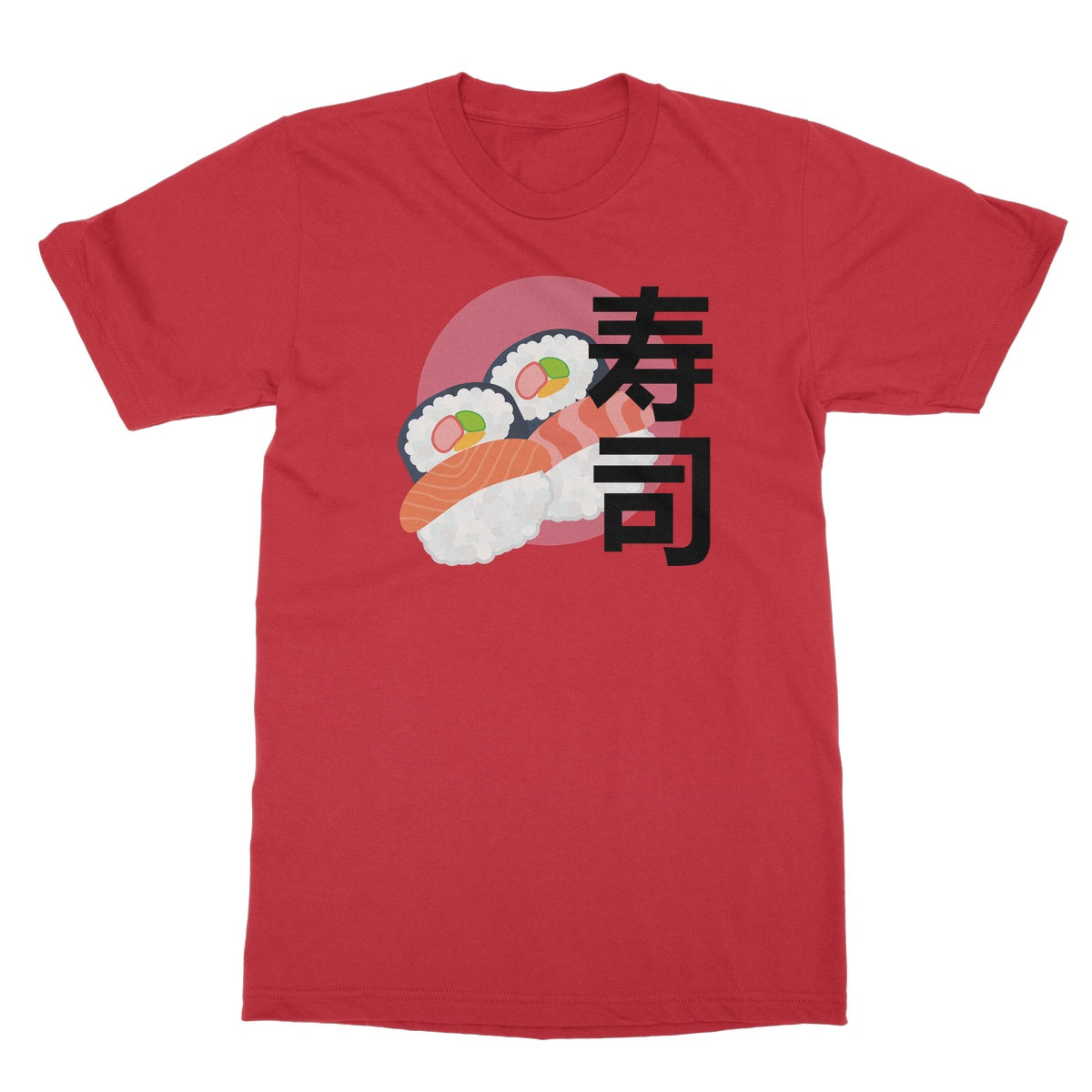 Sushi Japan Japanese Gift Travel Collection Cute Softstyle T-Shirt