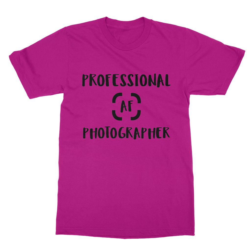 Professional AF Photographer T-Shirt (Travel Collection)