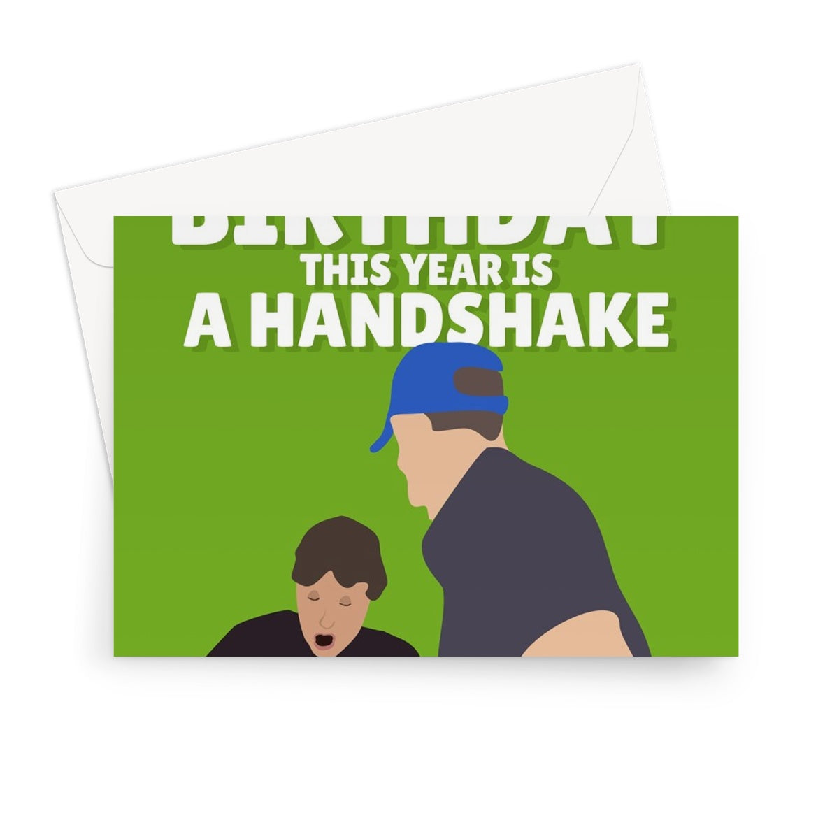 Tuchel Conte Handshake Meme All I Can Afford for Your Birthday Football Fan Funny Greeting Card