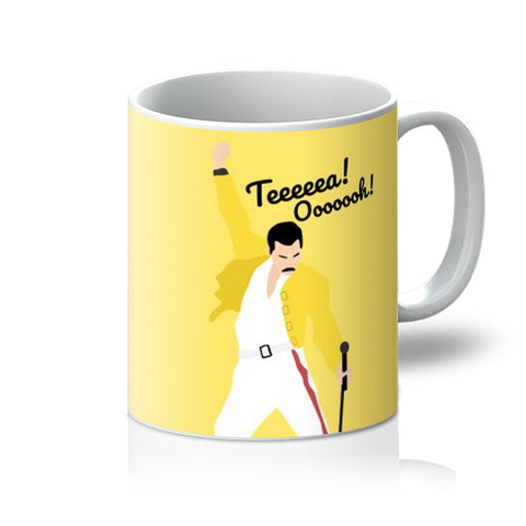 Freddie Mercury Tea Oooh Mama Song Funny Fan Gift Christmas Bohemian Rhapsody Mug