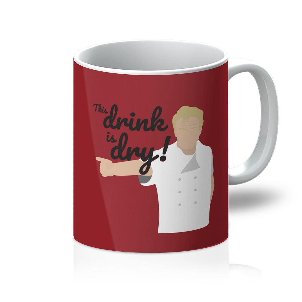 Gordon Ramsay Homeware - 'This Drink Is Dry' Mug