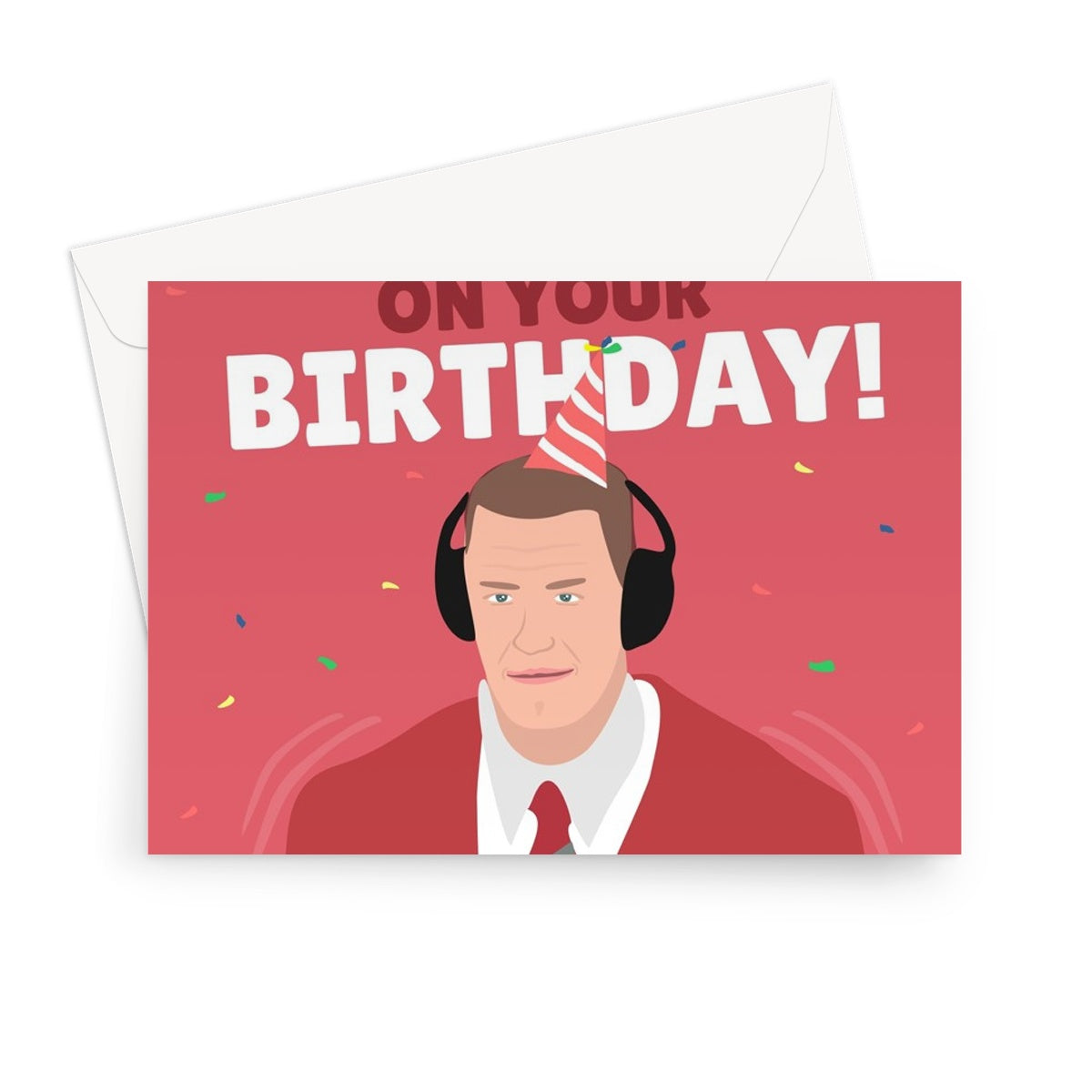 Do a Little Happy Dance On Your Birthday John Cena Dancing Meme Trend Funny Greeting Card