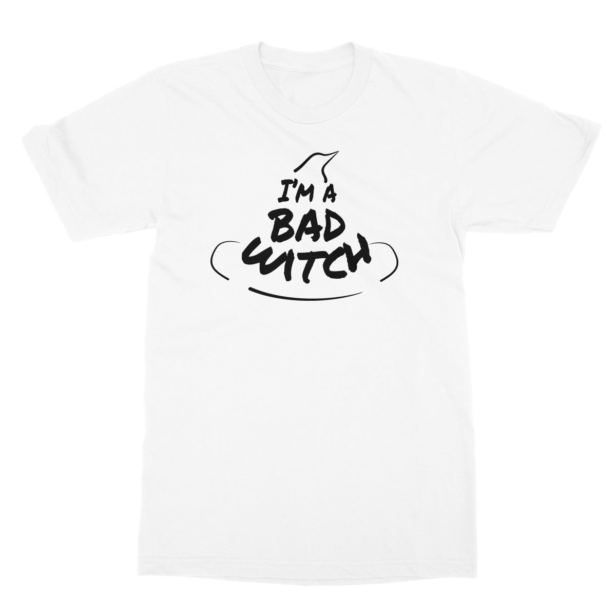 Halloween Apparel - I'm a Bad Witch  Softstyle T-Shirt