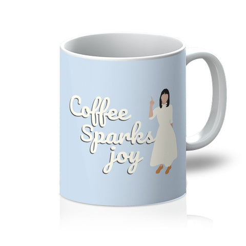 Marie Kondo Homeware - 'Coffee Sparks Joy' Mug