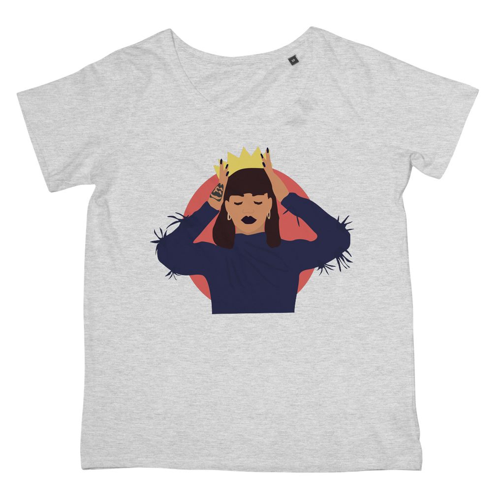 Musical Icon Apparel - Rihanna Women's Fit T-Shirt (Big Print)