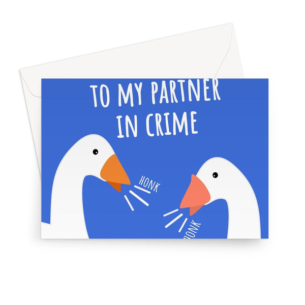 Valentine partner good SIMPLE CUSTOM Greeting Card