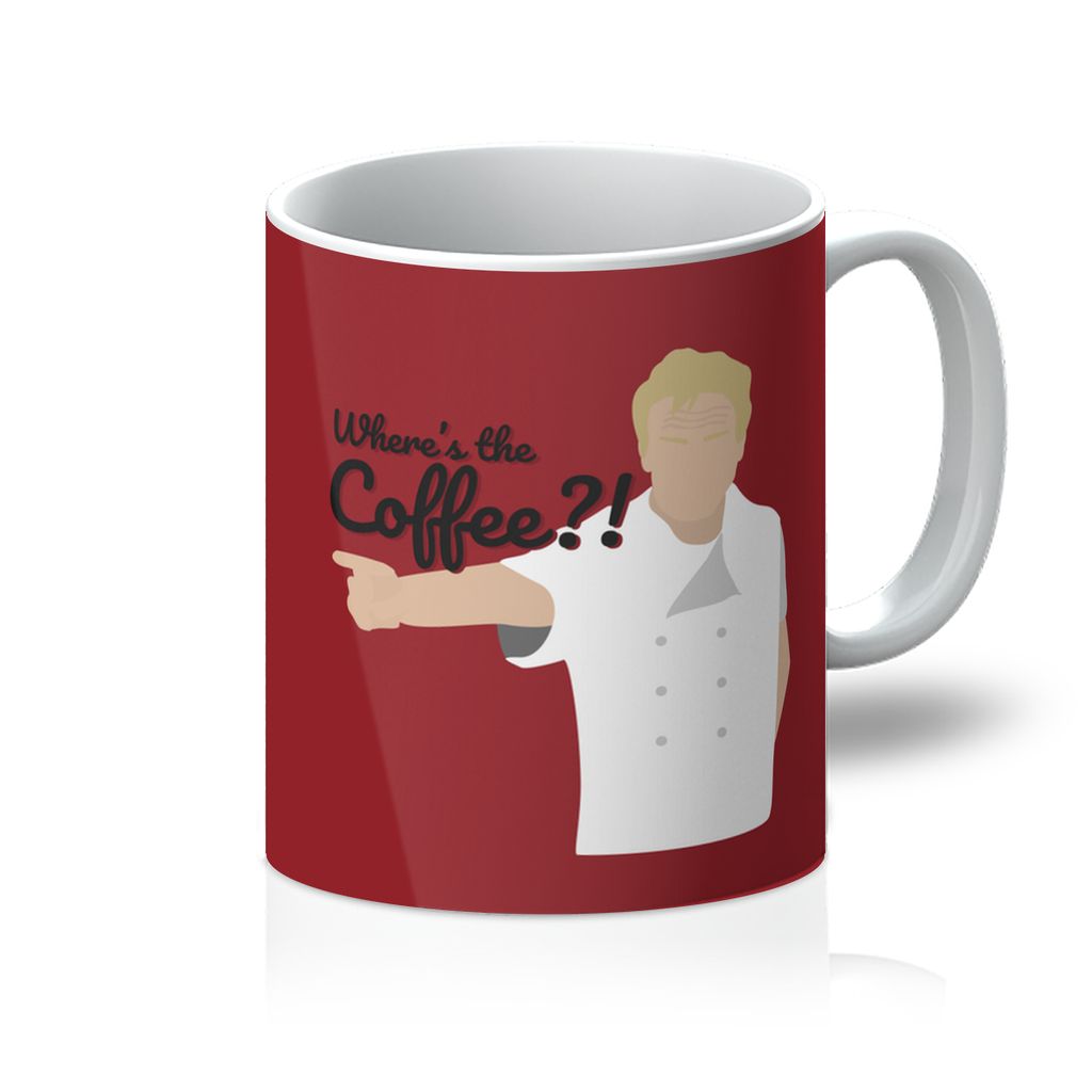 Gordon Ramsay Homeware - 'Where's The Coffee' Mug
