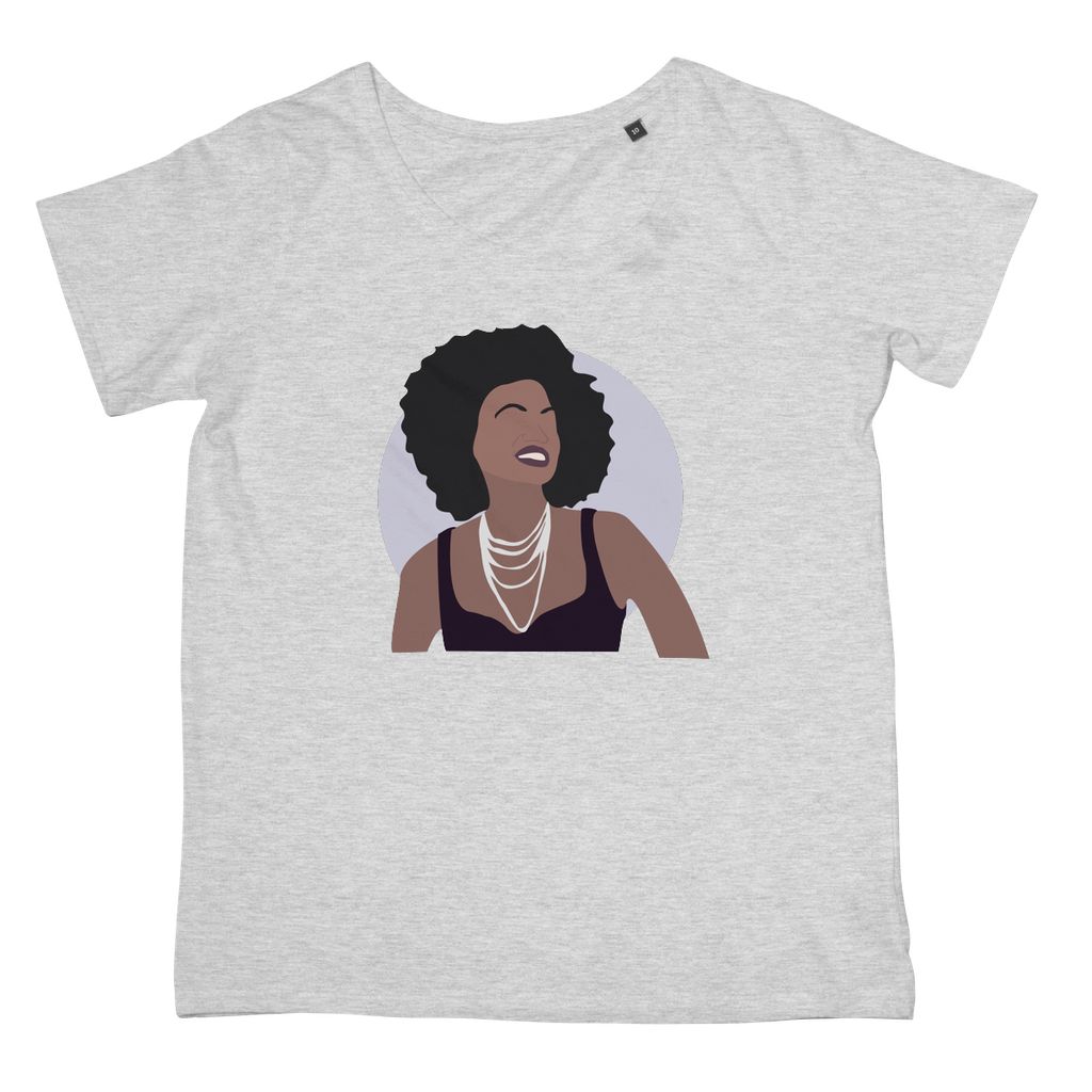 Viola Davis T-Shirt (Hollywood Icon Collection, Women's Fit, Big Print)