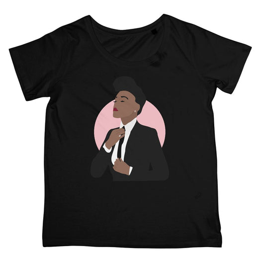 Musical Icon Apparel - Janelle Monae Women's Fit T-Shirt (Big Print)