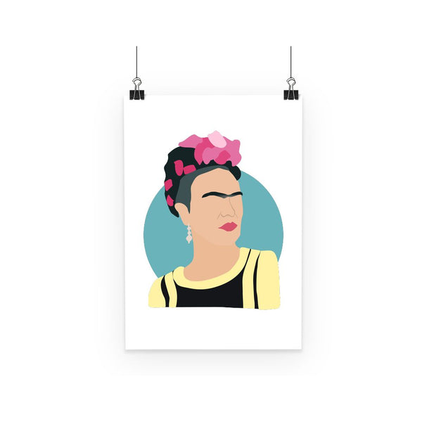 Cultural Icon Poster - Frida Kahlo