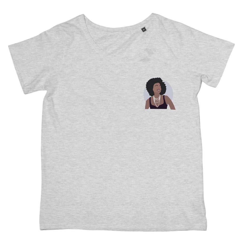 Viola Davis T-Shirt (Hollywood Icon Collection, Women's Fit, Left-Breast Print)