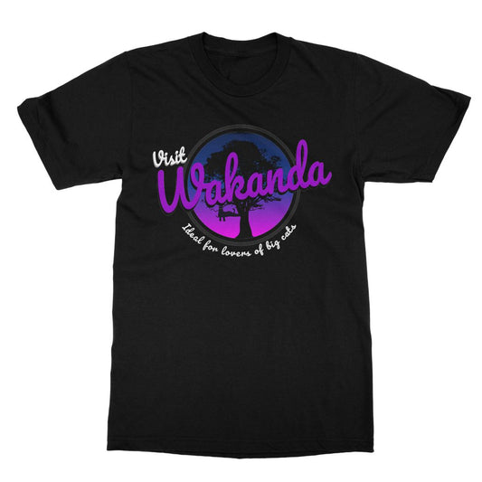 Visit Wakanda Softstyle Ringspun T-Shirt