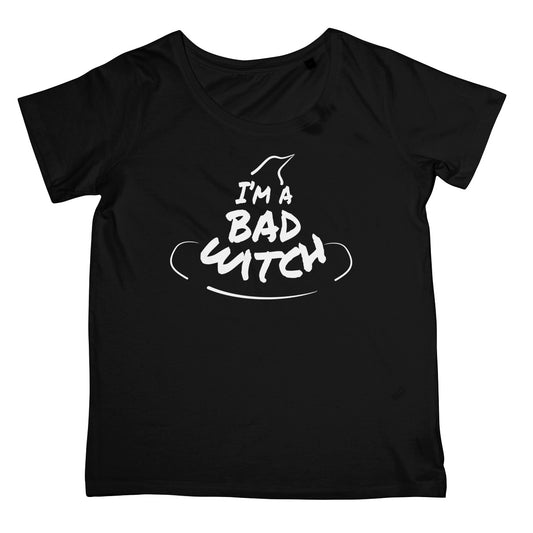 Halloween Apparel - I'm a Bad Witch  Women's Retail T-Shirt