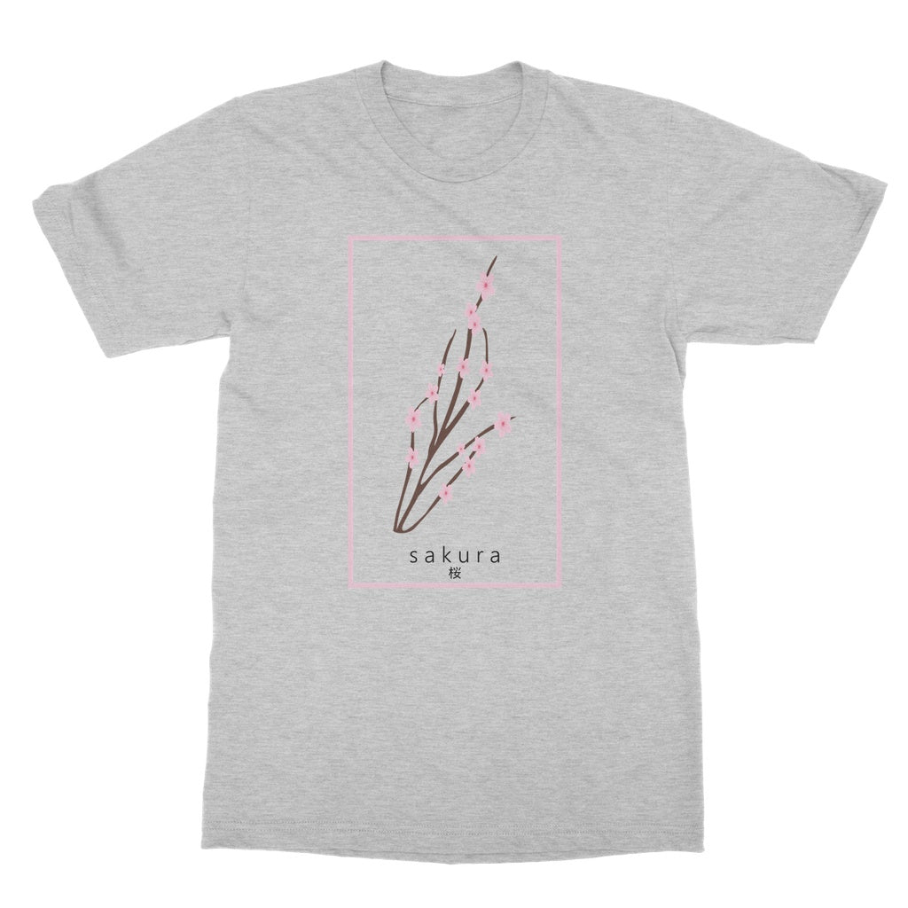 Nature Collection Apparel - Japanese Sakura Softstyle T-Shirt