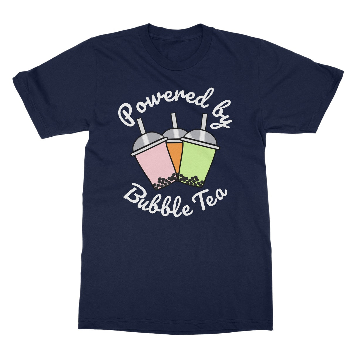 Powered By Bubble Tea T-Shirt (Foodie Collection)