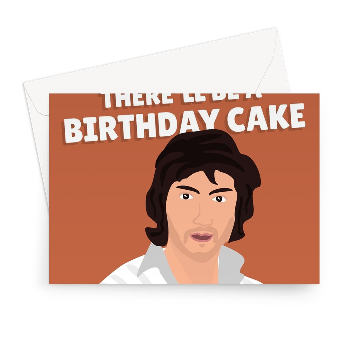 Can We Please Be Absolutely Sure There'll Be A Birthday Cake Funny Music Fan Alex Turner Greeting Card